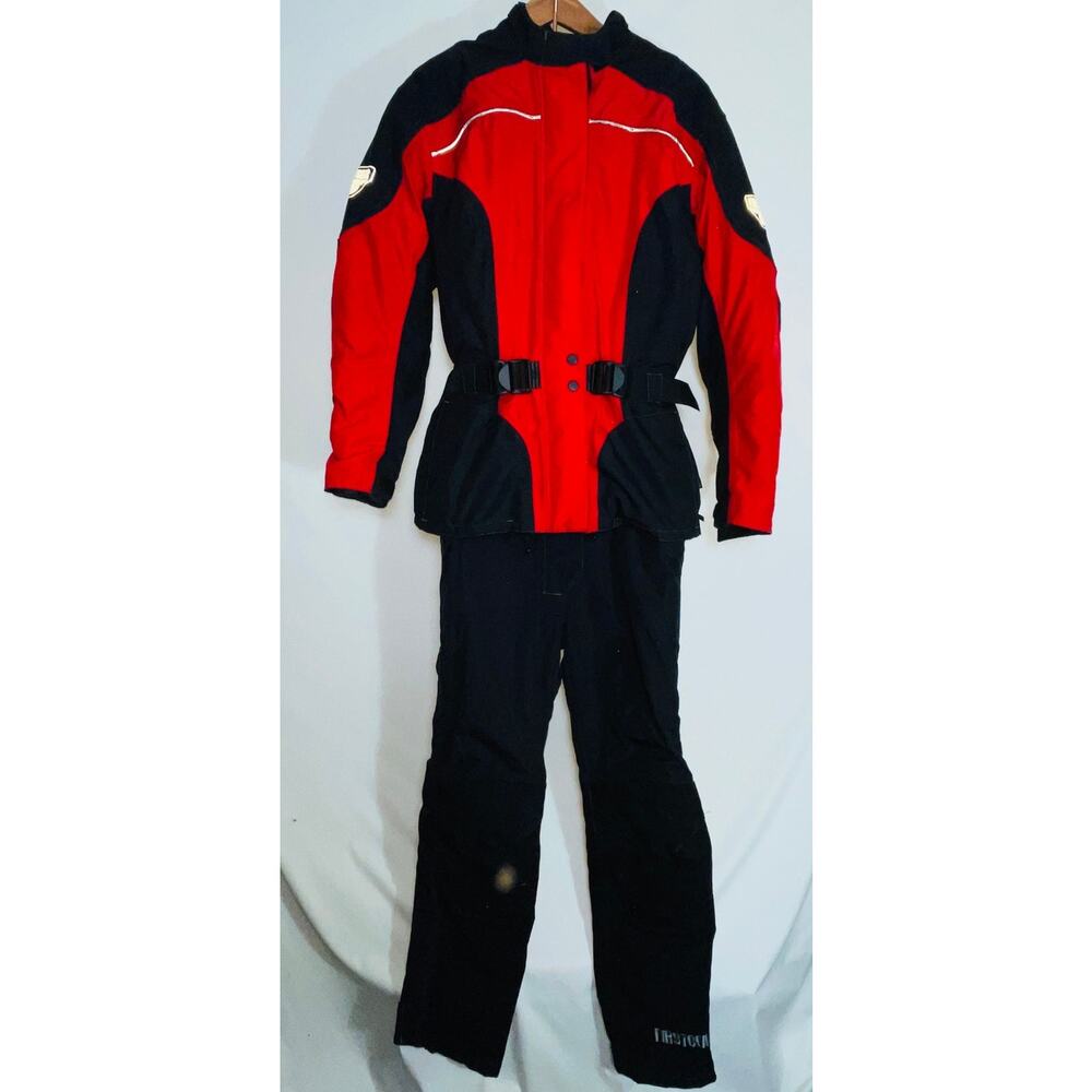 FirstGear Women's Waterproof &‎ Armored Motorcycle Set - Size M Jacket, 10 Pants